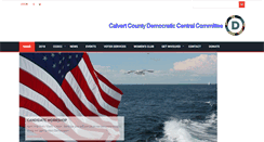 Desktop Screenshot of calvertdemocrats.com